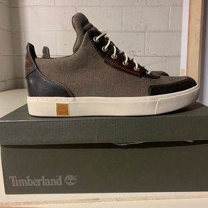 Men's Timberland AMHERST HIGH-TOP CANVAS CHUKKA